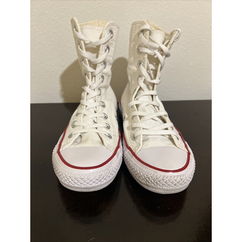 Converse Chuck Taylor All StarHigh Top White Cloth Shoes Unisex Size US 5